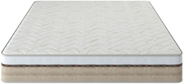 Dmora Doppelmatratze Cutler, Produkt aus Memory-Schaum, Schlafzimmermatratze, Schlafunterstützung, Made in Italy, 160x200 h25 cm, Weiß Bild 5