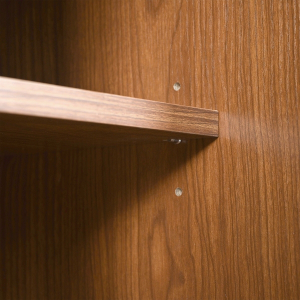 Merax Sideboard mit 3 Schubladen und 3 Schwebetüren, Rattangeflecht, Kommode mit verstellbaren Einlegböden, Anrichte, B/H/T: 120/40/78cm Bild 4