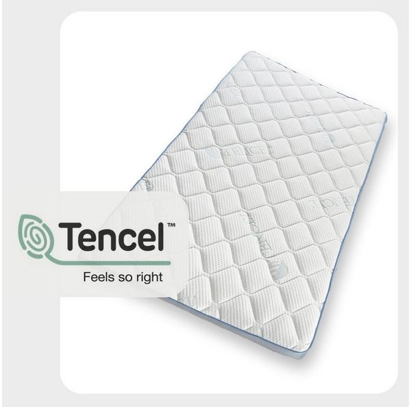 Kindermatratze und Jugendmatratze TENCEL™ Lyocell® Premium Bezug, MatratzenL.A.B®, 12 cm hoch, (Klatschaum, Viscoschaum), zwei Härtegrade in einer Matratze H2&H3 weich und fest