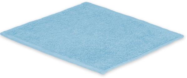 Seiftuch Frottier 500 g/m² 30 x 30 cm Hellblau