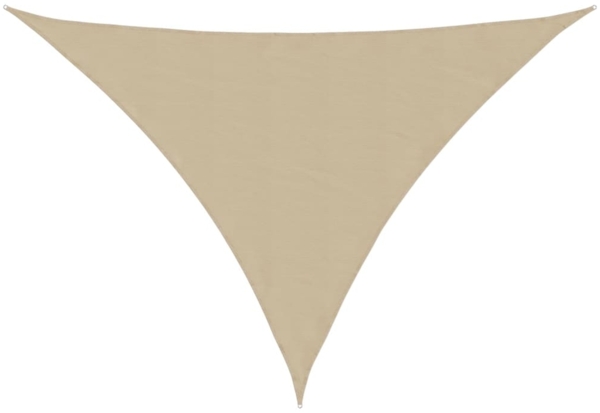 vidaXL Sonnensegel Beige 7x5x5 m 100% Polyester Oxford 4000967