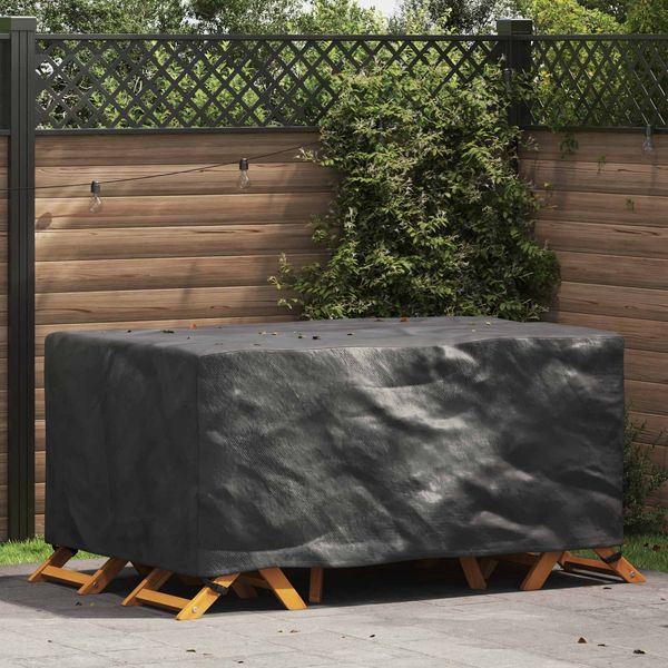 vidaXL Möbelbezug Uni Schwarz 172 x 113 x 73 cm 420D 4105742
