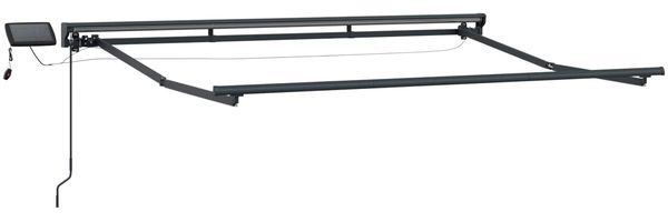 vidaXL Manueller Markisenrahmen mit LEDs 2,5 x 2 m 3420735 Bild 4