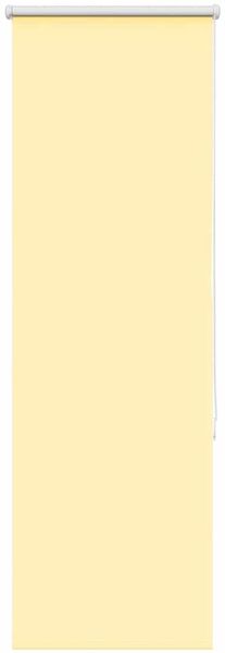 vidaXL Verdunkelungsrollo Gelb 55x150 cm Stoffbreite 50,7 cm Polyester 4012029