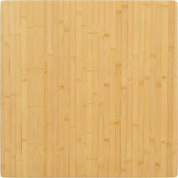 vidaXL Tischplatte 70x70x2,5 cm Bambus 352701