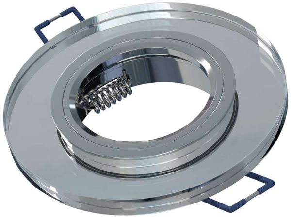 LED Labs ROVO Einbaurahmen für GU10 Deckenleuchte IP20 Rund Ø 60 mm Bohrloch Weiß