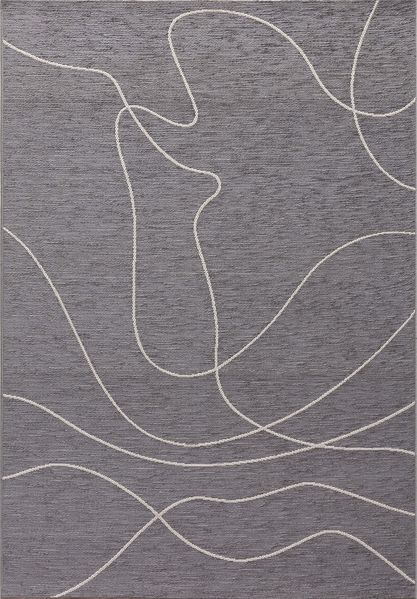 Dekoria Teppich Velvet 160x230cm beige/dark grey