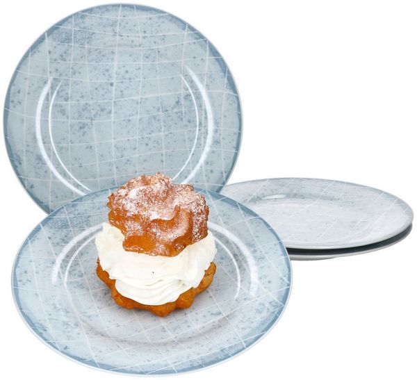 Ritzenhoff & Breker Frühstücksteller 4er Set Dessert- Kuchenteller Nordic Ellen 20,5cm Ritzenhoff & Breker