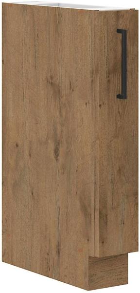 Küche Vigo Eiche Lancelot matt Unterschrank 15 cm Schrankauszug Küchenschrank