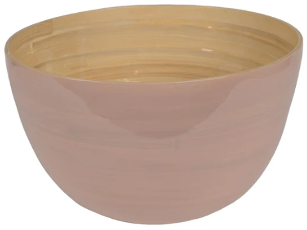 albert L. Bambus Schüssel 26x16 cm puder