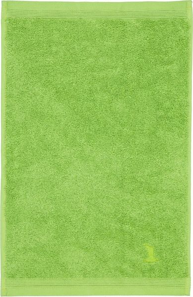 möve Superwuschel Gästetuch, 100% Baumwolle, Peridot, 30x50 cm
