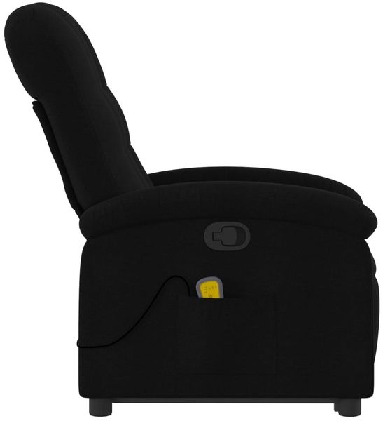 vidaXL Massagesessel mit Aufstehhilfe Schwarz Stoff 3204106 Bild 9
