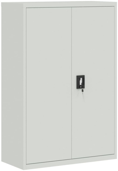 vidaXL Aktenschrank 90×40×140 cm Stahl Grau 244649