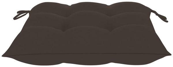vidaXL Klappbare Gartenstühle mit Kissen 4 Stk. Massivholz Teak 3072746 Bild 9