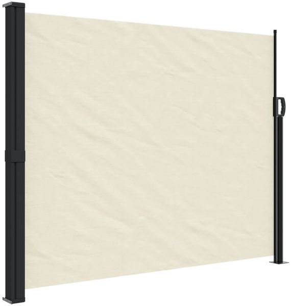vidaXL Seitenmarkise Ausziehbar Creme 160x300 cm 4004310 Bild 2