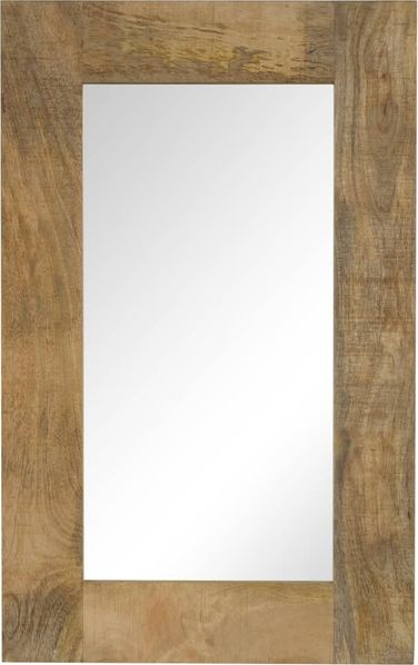 vidaXL Spiegel Mangoholz Massiv 50 x 80 cm 246302
