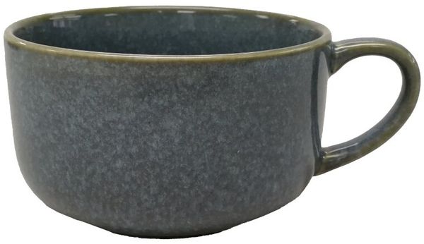 Novel Kaffeetasse, Keramik blau, 10 x 6 cm, backofengeeignet
