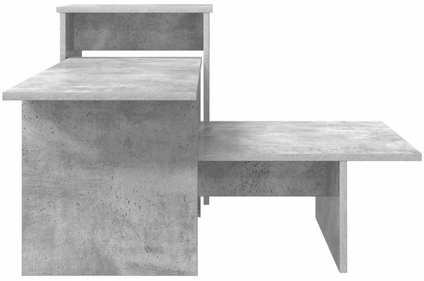 Konsolentisch, Beistelltisch, Konsole Beton Grau 91,5 x 35 x 38,5 cm Holzwerkstoff Bild 6