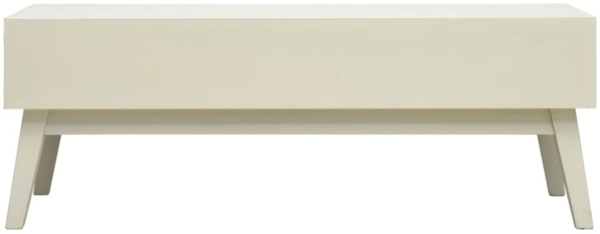 vidaXL Couchtisch mit 2 Schubladen Schnitzerei Grau 110x50x40 cm Holz 285751 Bild 7