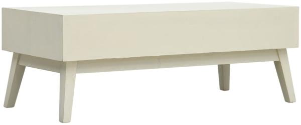 vidaXL Couchtisch mit 2 Schubladen Schnitzerei Grau 110x50x40 cm Holz 285751 Bild 8