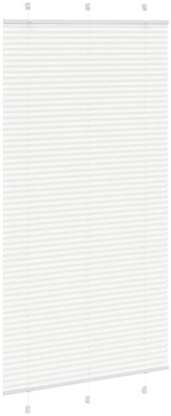 vidaXL Plissee Weiß 105x200 cm Stoffbreite 104,4 cm Polyester 4015518 Bild 3