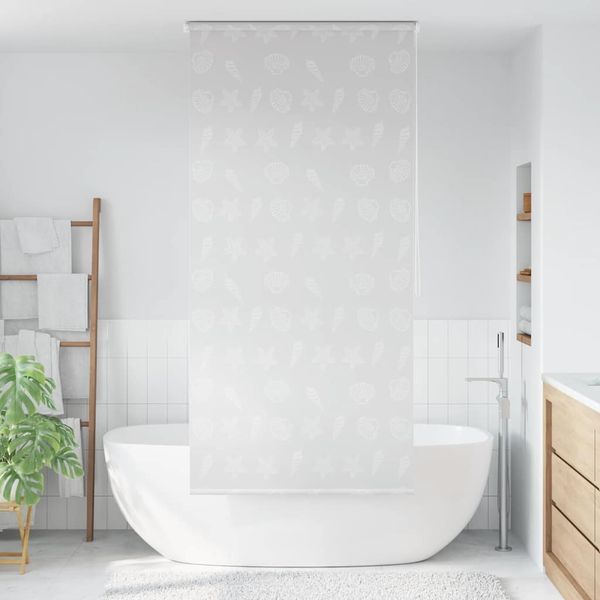 vidaXL Duschrollo 120x240 cm Seesternmuster 142861