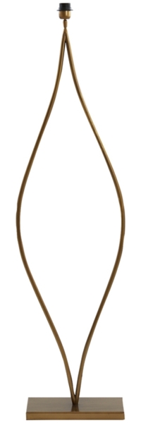 Stehleuchte Stehlampe OKNO von Light & Living 46x17x140 cm Antik Bronze