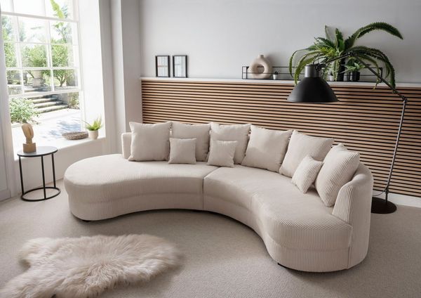 INOSIGN Ecksofa Limoncello L-Form, ergonomische Form