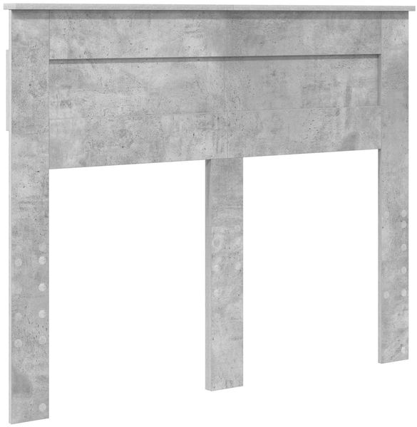 Kopfteil, Bettkopfteil, Minimalistisch Beton Grau Holzwerkstoff