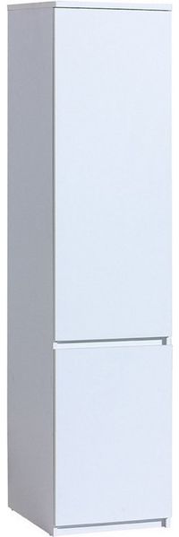 Deine Möbel 24 Kinderregal ARCO 02 Regal Kinderzimmer Jugendzimmer 45 cm breit, Set 2-tlg, Drehtür Weiß Matt Eiche Wotan