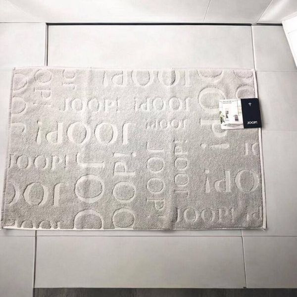 JOOP! Badematte Selection Uni 1711 Silber, 100% Baumwolle, Rechteckig
