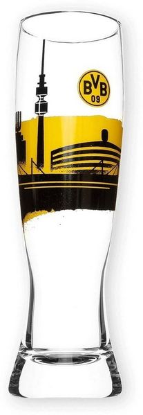 BVB MERCHANDISING Bierglas BVB Weizenglas, 1-tlg, Glas