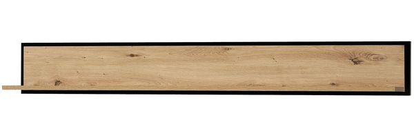 Karia Wandregal Wandboard 150 cm Wohnwand Eiche Artisan Hängeregal