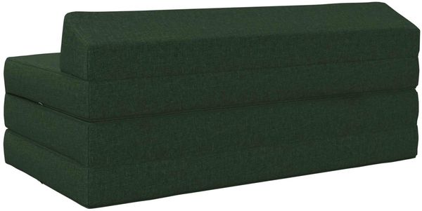 vidaXL Klappsofa Bett Dunkelgrün 120 x 60 x 49 cm Stoff 900037 Bild 4