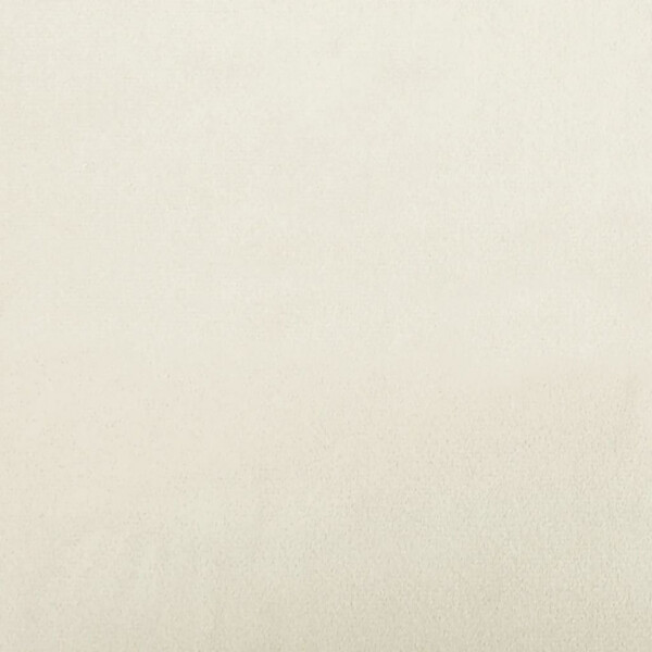 vidaXL 2-Sitzer-Sofa mit Zierkissen Creme 120 cm Samt 3200943 Bild 7