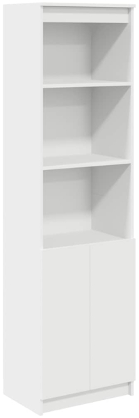 vidaXL Highboard Weiß 50x35x180 cm Holzwerkstoff 3328462