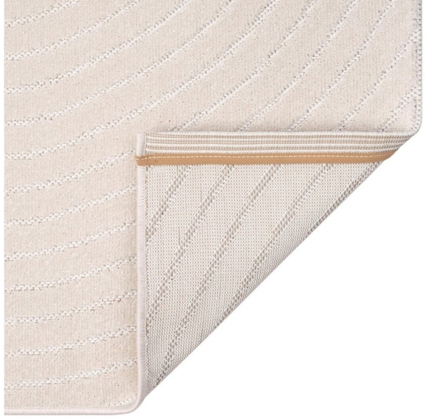 my home Teppich Lorent, rechteckig, Höhe: 5 mm, Kurzflor, Uni Farben, Hoch-Tief-Effekt, Scandi-Look, Outdoor geeignet Bild 3