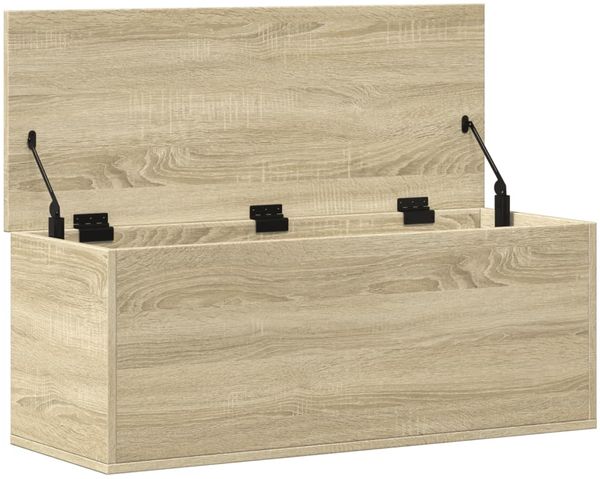 vidaXL Truhe Sonoma-Eiche 90x35x35 cm Holzwerkstoff 840683 Bild 7
