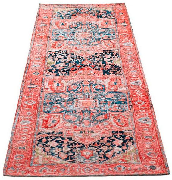 TOM TAILOR HOME Teppich Funky Orient Heriz, rechteckig, Höhe: 5 mm, Kurzflor, Orient-Optik, Vintage Design