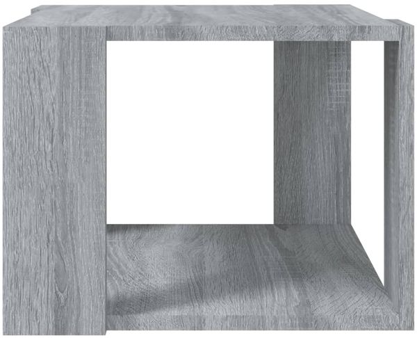 vidaXL Couchtisch Grau Sonoma 40x40x30 cm Holzwerkstoff 815169 Bild 5