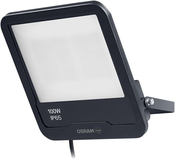 Osram SMART+ MATTER Floodlight LED-Fluter, 30W, 2400lm, RGBW 16 Mio. Farben, 3000K, WiFi, Matter, Alexa/Google, IP65