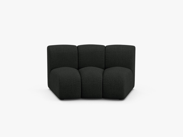 Micadoni Modul Armlos Lupine 1-Sitzer Large Boucle Baloo Schwarz