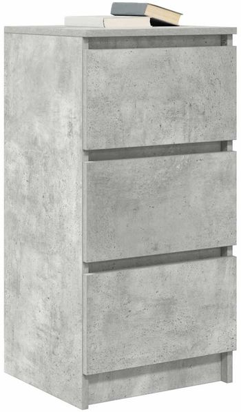 vidaXL Sideboard Betongrau 37,5x35x76 cm Holzwerkstoff 861727 Bild 4