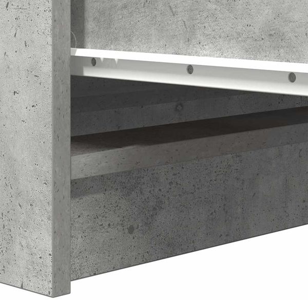vidaXL Sideboard Betongrau 37,5x35x76 cm Holzwerkstoff 861727 Bild 10