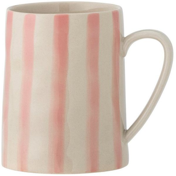 Bloomingville Tasse Bloomingville Begonia Becher, Rose, 440 ml, Steingut