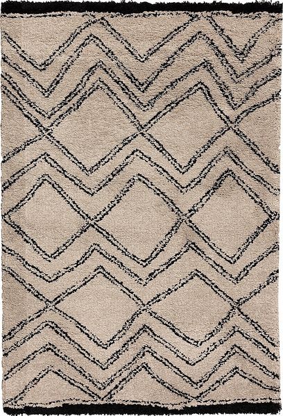 Dekoria Teppich Royal Nomadic Living sand/black 120x170cm