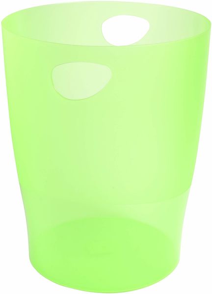 Exacompta 45397D Papierkorb Ecobin Iderama (15 Liter) 1 Stück apfelgrün