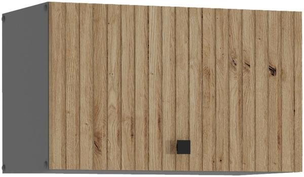 Küche AVA Artisan Hängeschrank 60 cm Lamellenoptik Küchenzeile Einbauküche