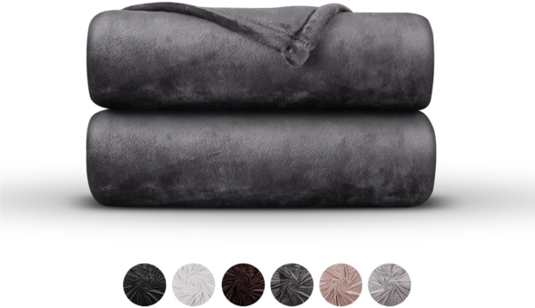 Kuscheldecke "Mirabella" - Cashmere Touch Braun 220x240 cm Bild 9