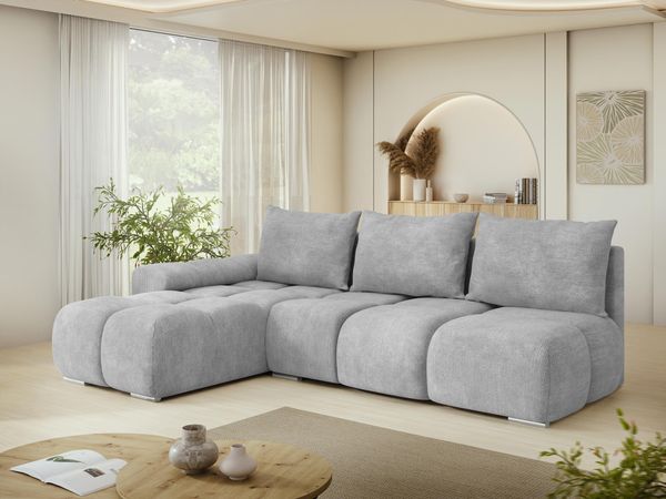 Ecksofa Bukirt (Farbe: Lumo 65, Seite: Links)